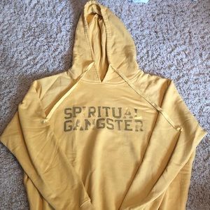 Spiritual Gangster Yellow Hoodie